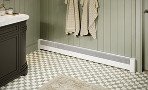 How to Fix Rusting Baseboard Heater Covers in the Bathroom (Without Replacing the Whole Unit)