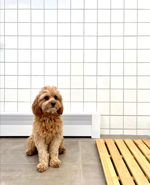 Baseboard Heater Covers for the Bathroom