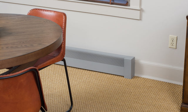 Basic Slip-On Baseboard Steel Heater Cover