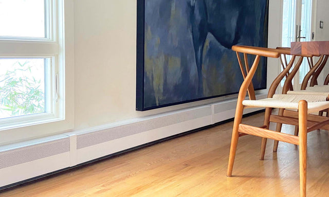 Basic Slip-On Baseboard Steel Heater Cover