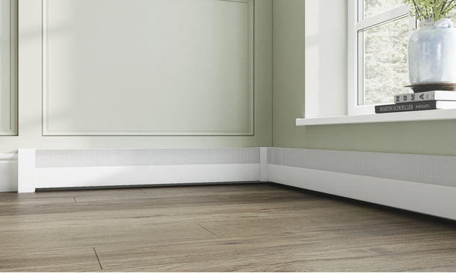 Basic Slip-On Baseboard Steel Heater Cover