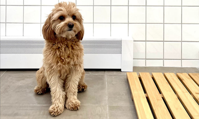Basic Slip-On Baseboard Steel Heater Cover