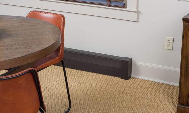 Basic Slip-On Baseboard Steel Heater Cover
