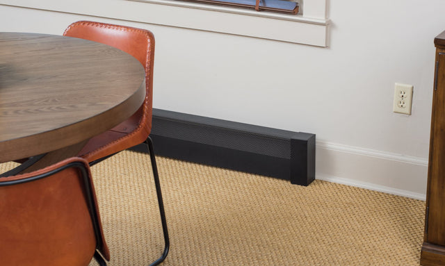 Basic Slip-On Baseboard Steel Heater Cover