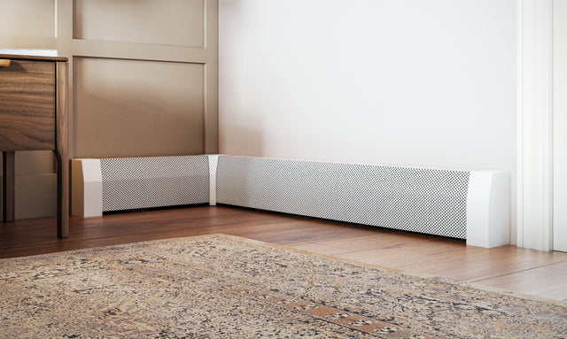 Premium Slip-On Baseboard Steel Heater Cover