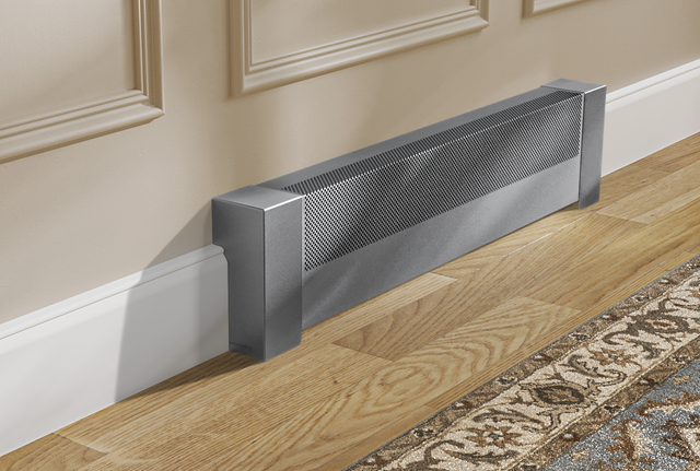 Basic Slip-On Baseboard Steel Heater Cover