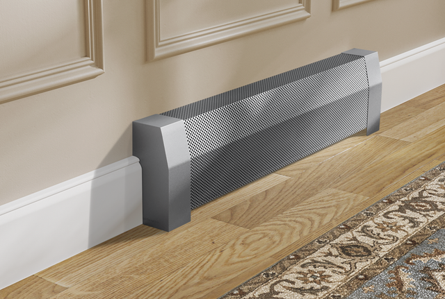 Premium Slip-On Baseboard Steel Heater Cover