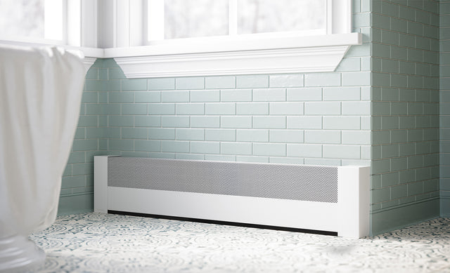 Basic Tall Slip-On Baseboard Steel Heater Cover