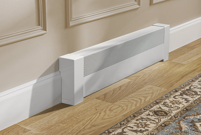 Basic Slip-On Baseboard Steel Heater Cover