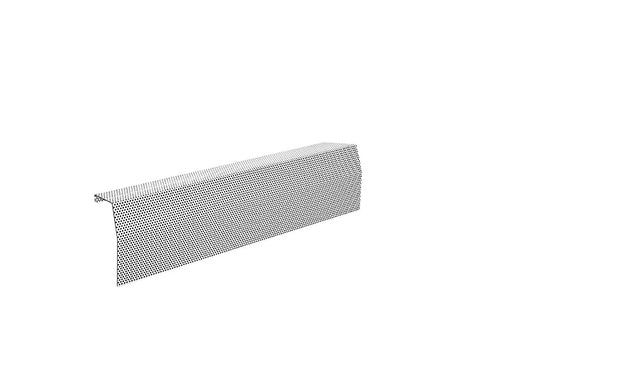 Premium Baseboard Steel Heater Cover