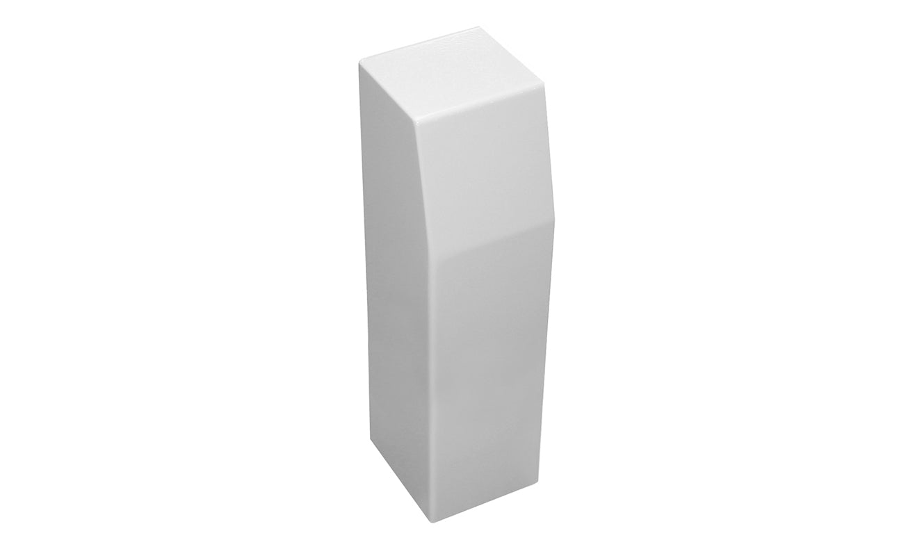Baseboarders Premium 1-in Hydronic Baseboard Heater Wall Bracket in White | WB001-WHT
